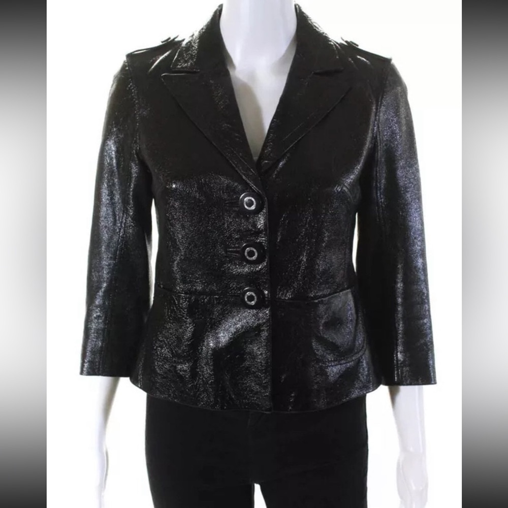 Tory Burch genuine Leather jacket